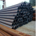 ASTM A106 Grade B SCH40 Pipes en acier transparent